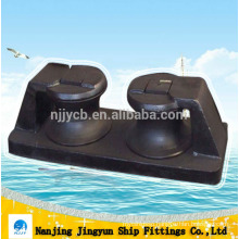 Mooring equipment type B-cast double- roller chock